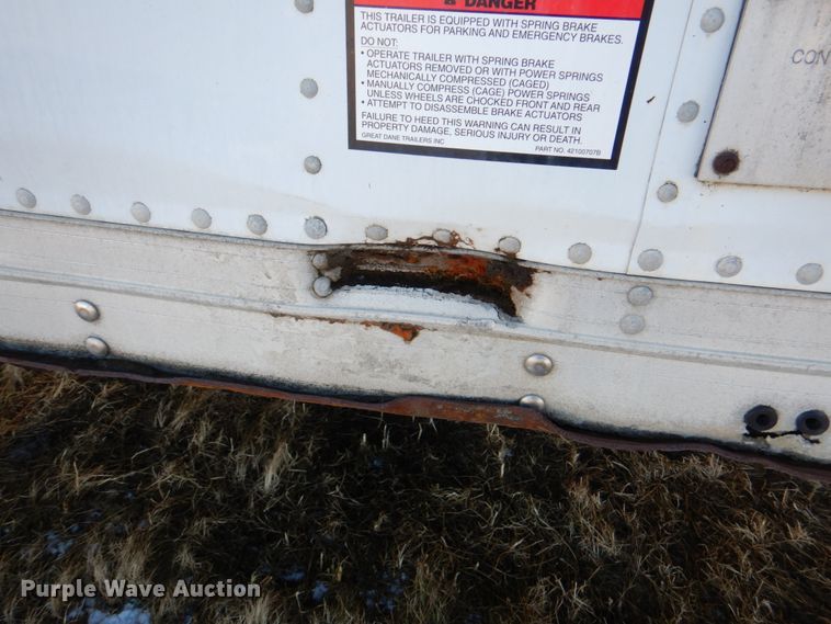 image for item II9762 1999 Great Dane dry van trailer