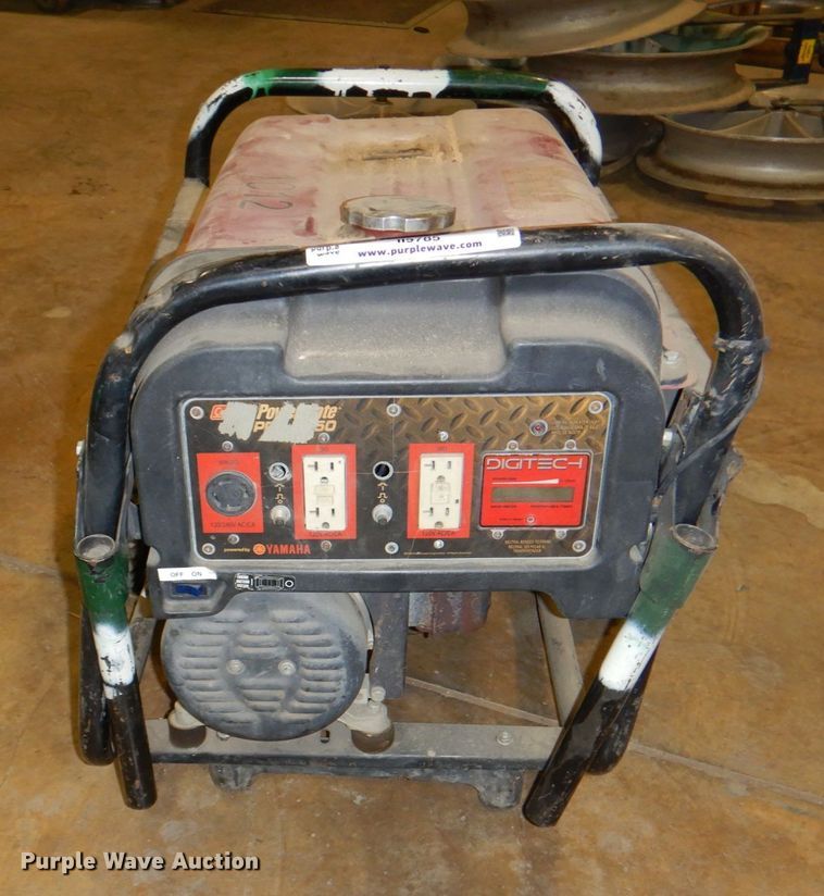 image for item II9785 Coleman Pro 6750  generator
