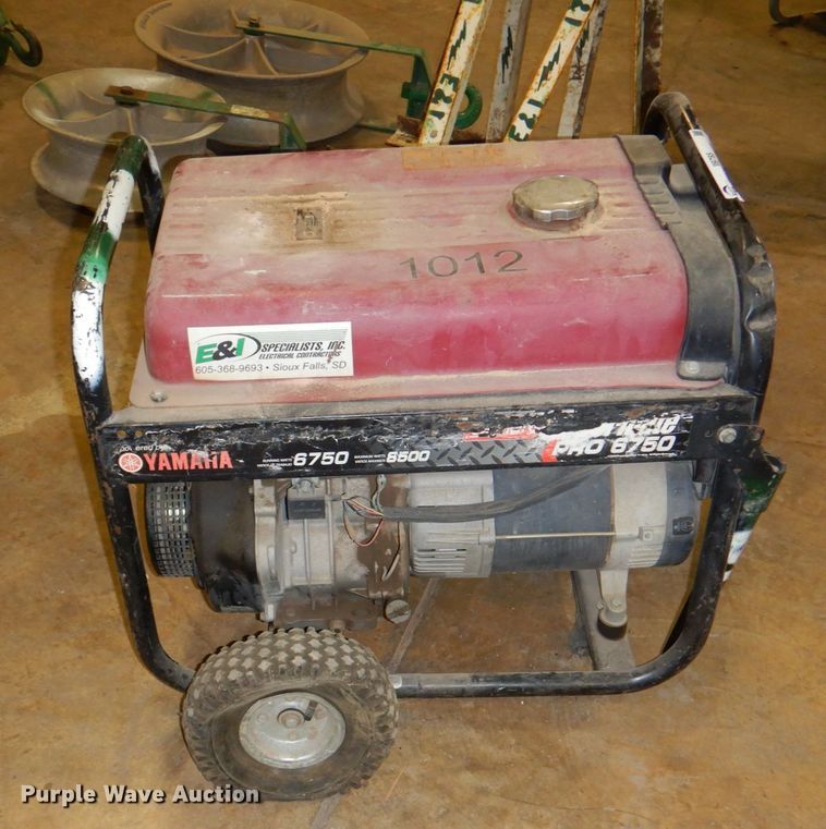 image for item II9785 Coleman Pro 6750  generator