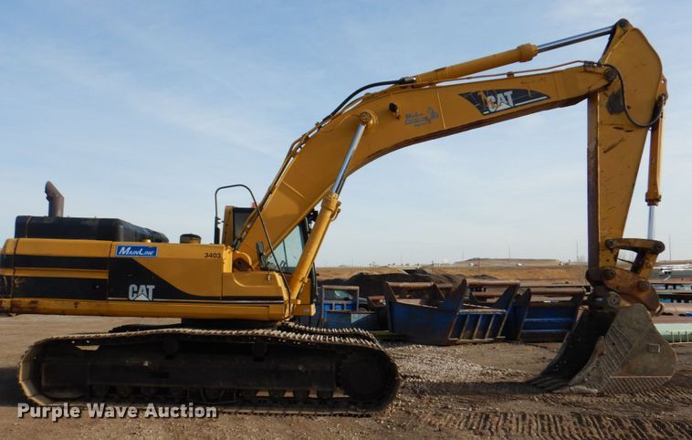 image for item IK9791 1998 Caterpillar 345B L  excavator