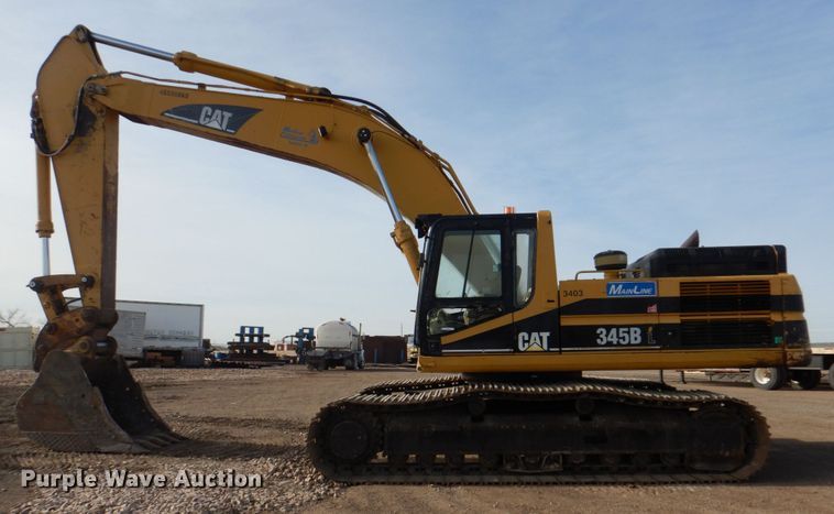 image for item IK9791 1998 Caterpillar 345B L  excavator