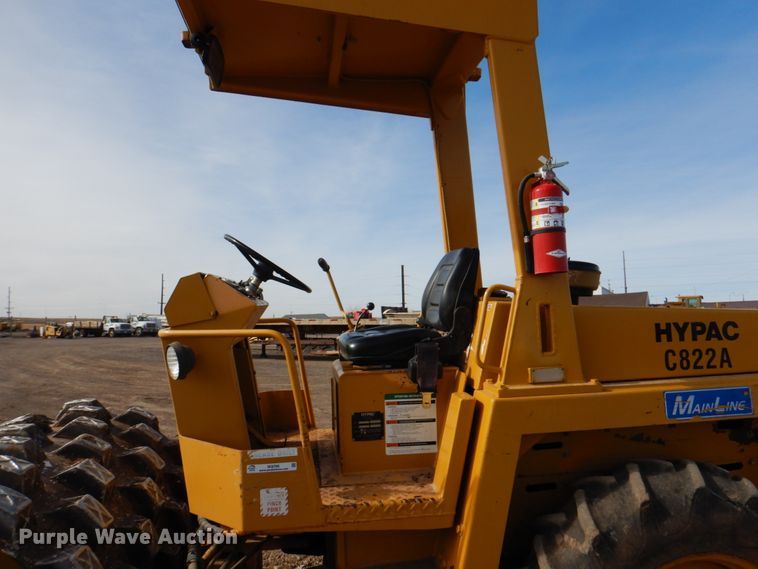 image for item IK9795 1993 Hypac C822A  single drum vibratory roller