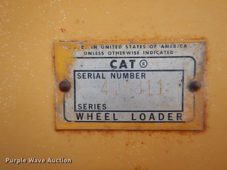 image for item IK9798 1969 Caterpillar 930  wheel loader