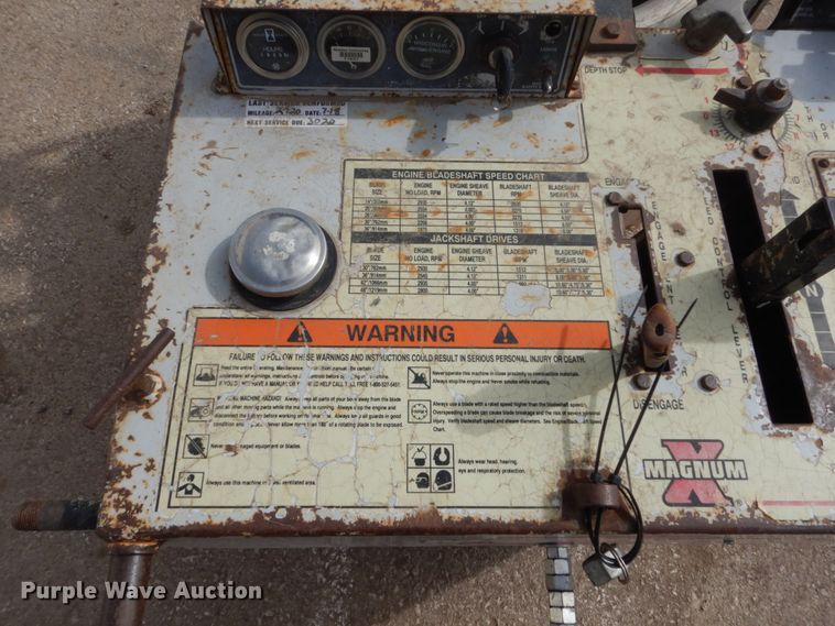 image for item IK9801 Magnum PS-6585-26 concrete saw