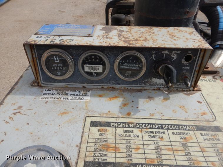 image for item IK9801 Magnum PS-6585-26 concrete saw