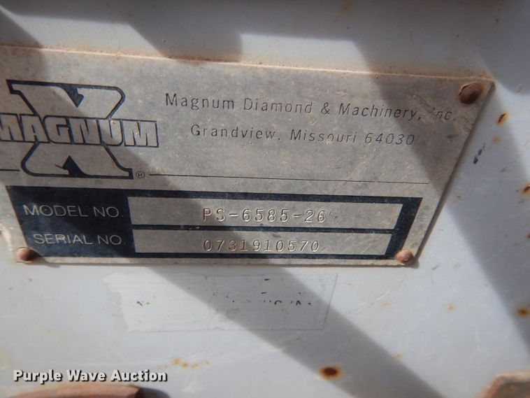 image for item IK9801 Magnum PS-6585-26 concrete saw