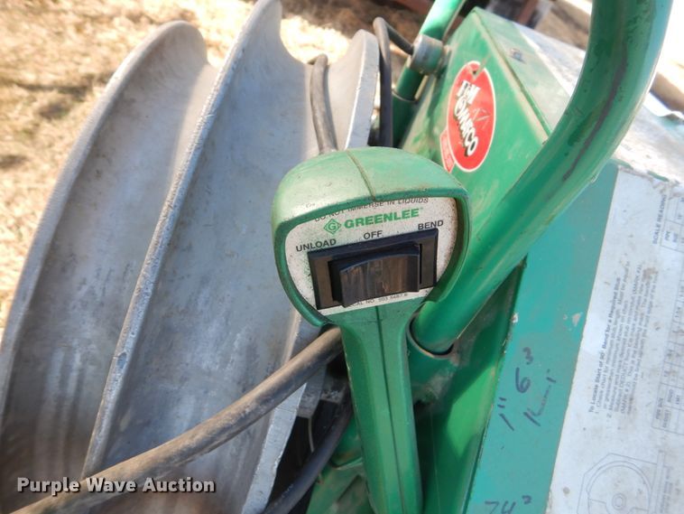 image for item IK9832 (2) Greenlee 555 conduit benders