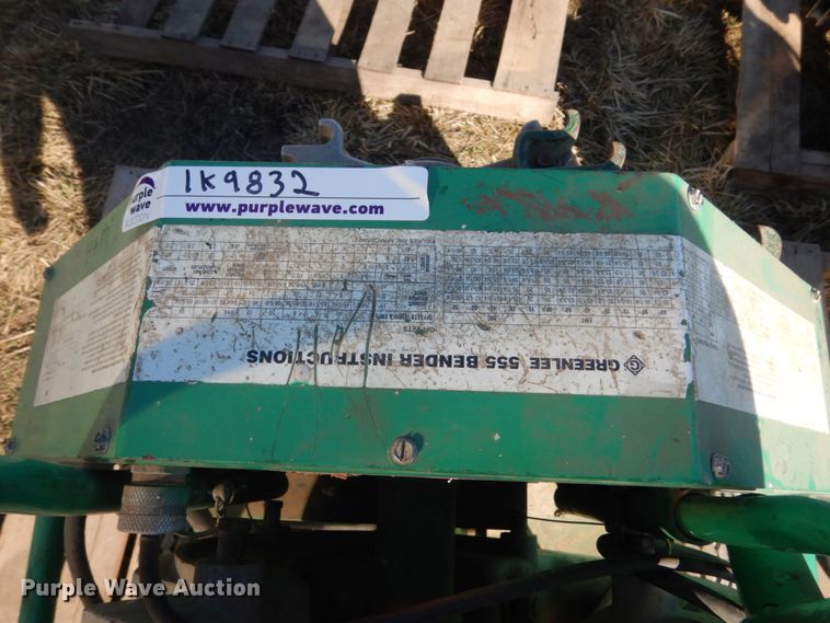 image for item IK9832 (2) Greenlee 555 conduit benders