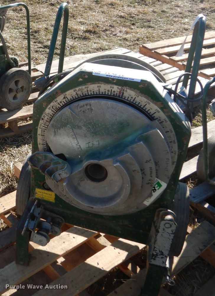 image for item IK9836 (2) Greenlee 555 conduit benders