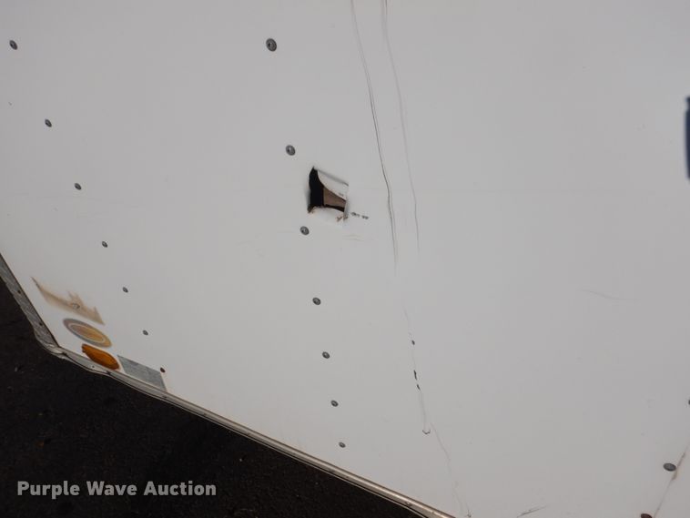 image for item IK9842 1995 United Express Line enclosed cargo trailer