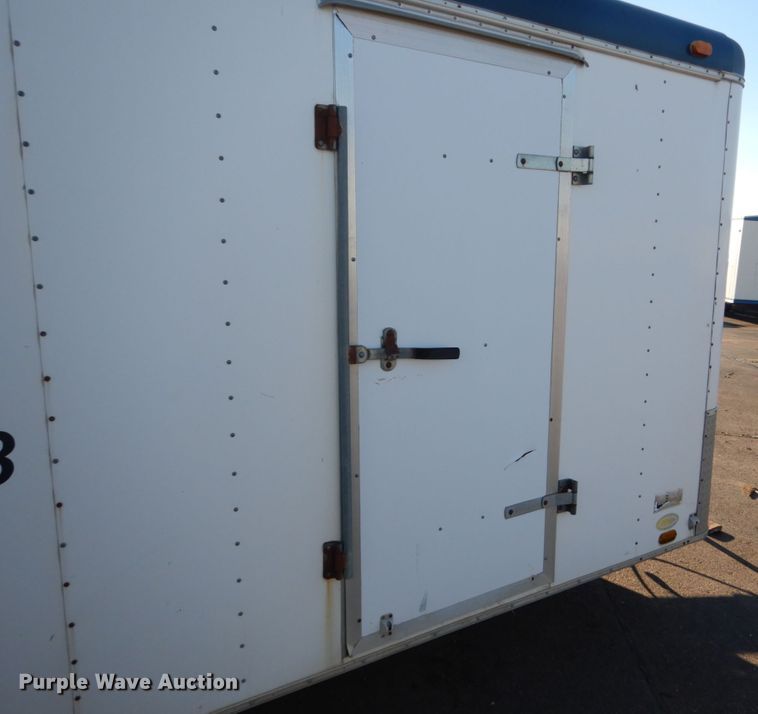 image for item IK9842 1995 United Express Line enclosed cargo trailer