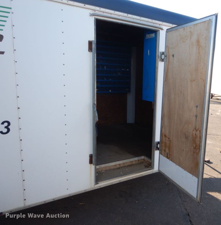 image for item IK9842 1995 United Express Line enclosed cargo trailer