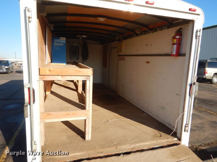 image for item IK9843 2006 Fabrique CM716TA2 enclosed cargo trailer