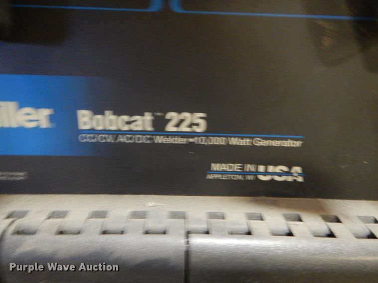 image for item IK9872 Miller Bobcat 225 welder