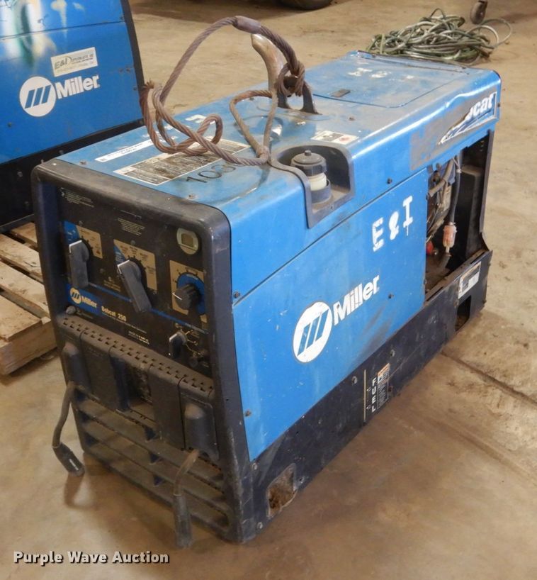 image for item IK9873 Miller Bobcat 250 welder