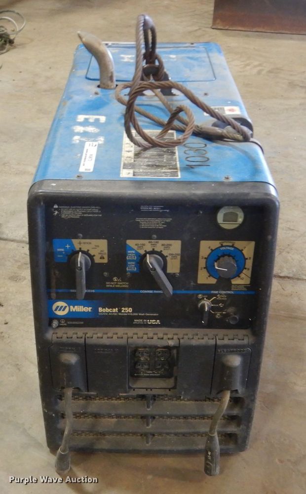 image for item IK9873 Miller Bobcat 250 welder