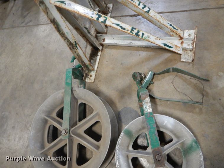 image for item IK9874 (3) Greenlee cable pull sheaves