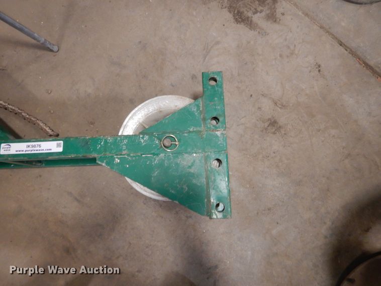 image for item IK9876 (2) Greenlee cable pull sheaves