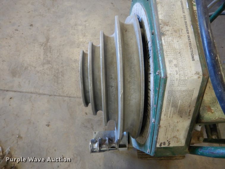 image for item IK9882 Greenlee 555 conduit bender