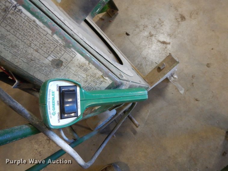 image for item IK9883 (3) Greenlee 555 conduit benders