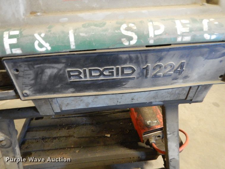 image for item IK9892 Ridgid 1224 pipe threader