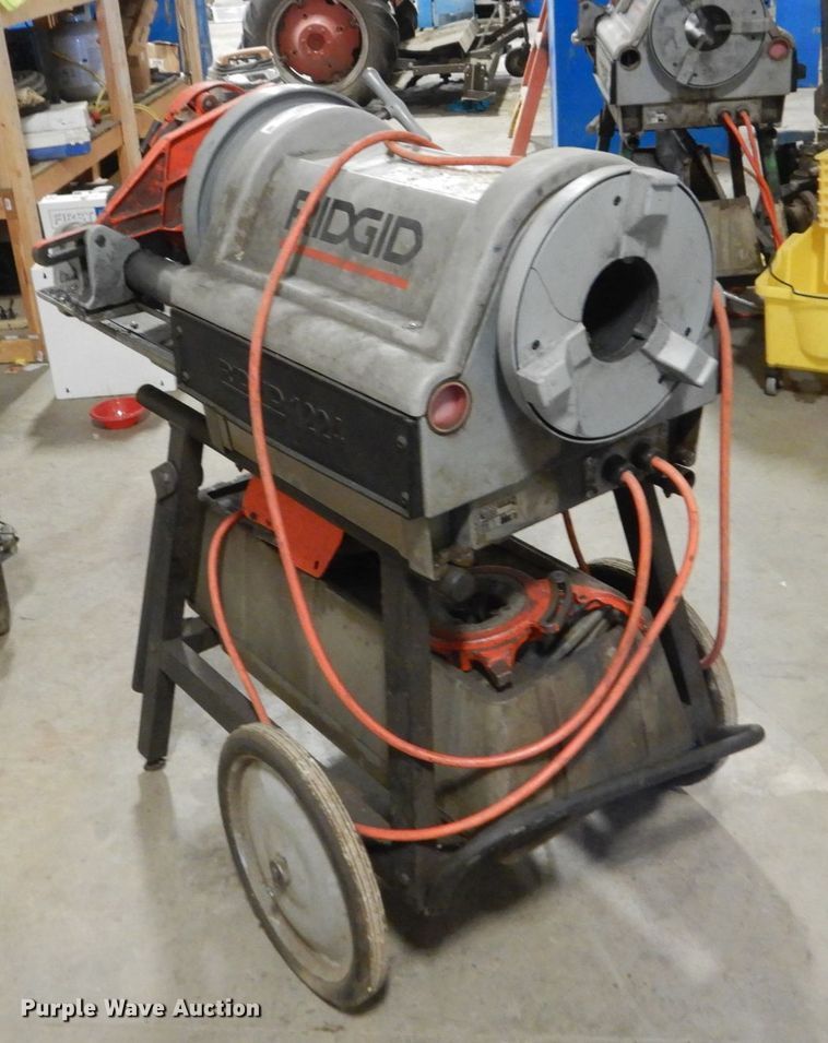 image for item IK9893 Ridgid 1224 pipe threader