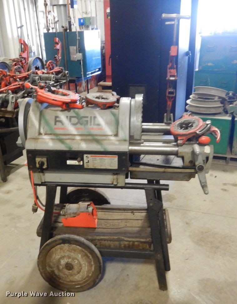 image for item IK9895 Ridgid 1224 pipe threader