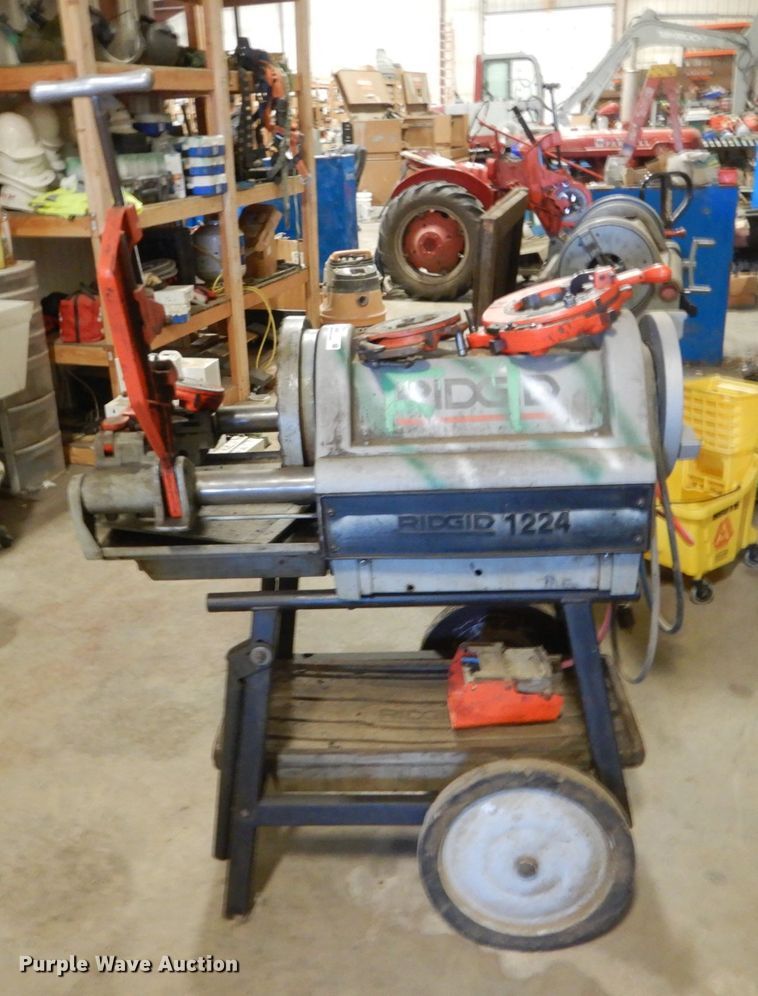 image for item IK9895 Ridgid 1224 pipe threader