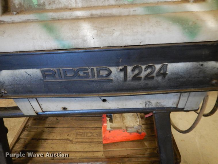 image for item IK9895 Ridgid 1224 pipe threader