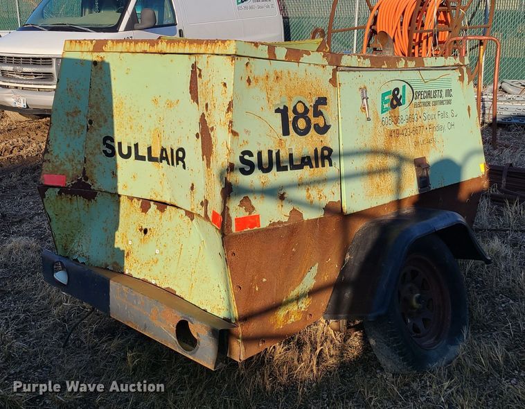 image for item IK9951 Sullair 185  air compressor