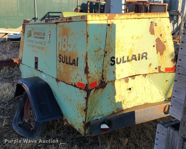 image for item IK9951 Sullair 185  air compressor