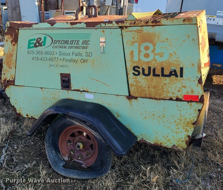 image for item IK9951 Sullair 185  air compressor