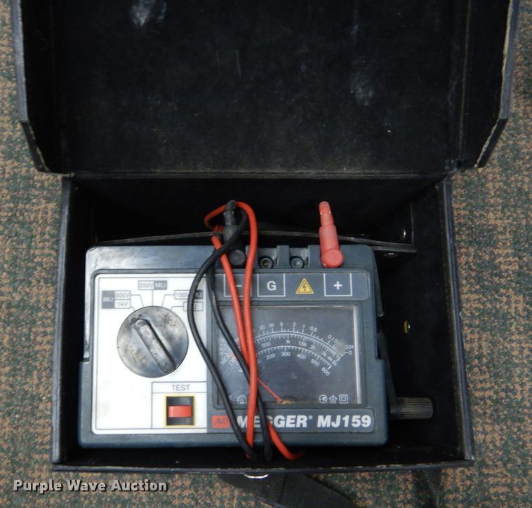 image for item IK9996 Megger MJ159 high voltage insulation tester