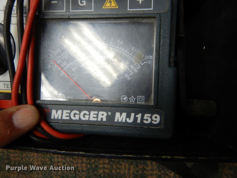 image for item IK9996 Megger MJ159 high voltage insulation tester