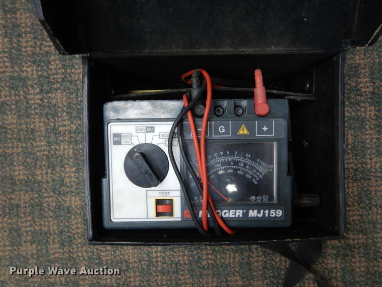 image for item IK9996 Megger MJ159 high voltage insulation tester