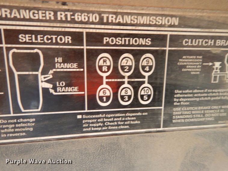 image for item IX9350 1988 Ford L8000  dump truck