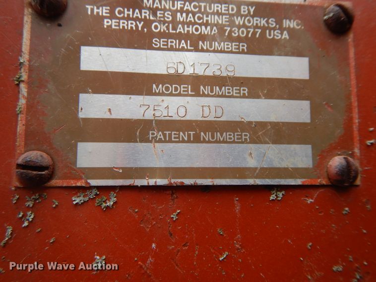 image for item IX9353 1987 Ditch Witch 7510  trencher