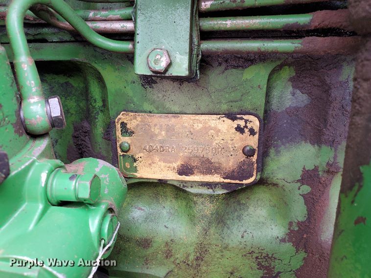 image for item DI4752 1970 John Deere 4020  tractor