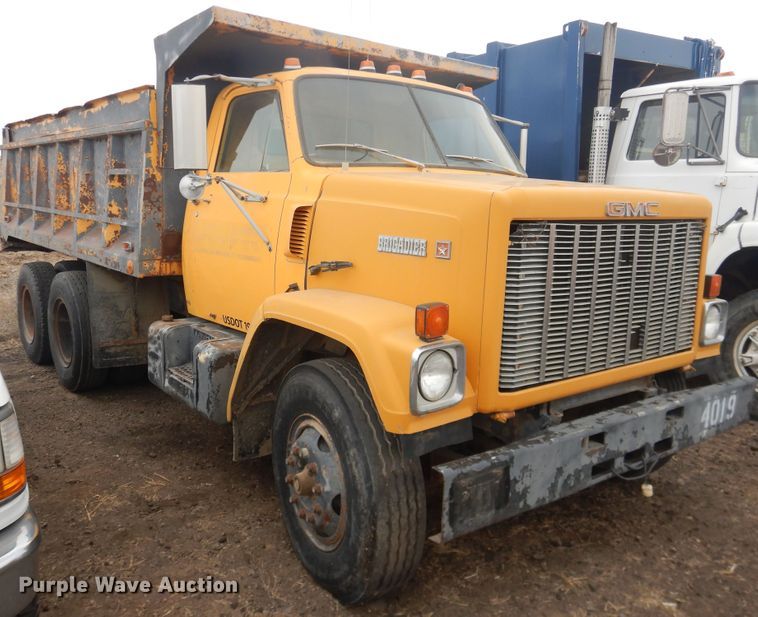image for item DI5509 1978 GMC Brigadier  dump truck