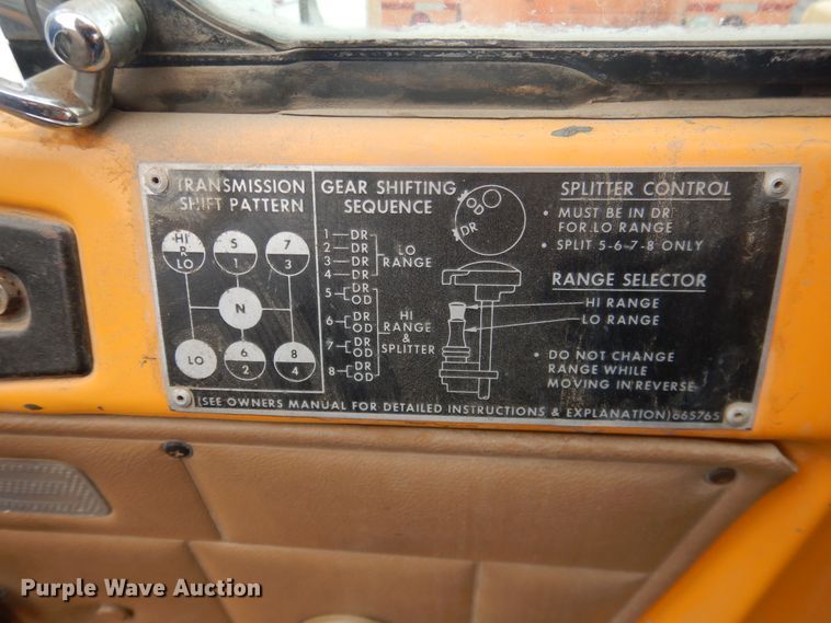 image for item DI5509 1978 GMC Brigadier  dump truck