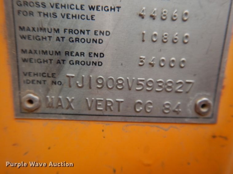 image for item DI5509 1978 GMC Brigadier  dump truck