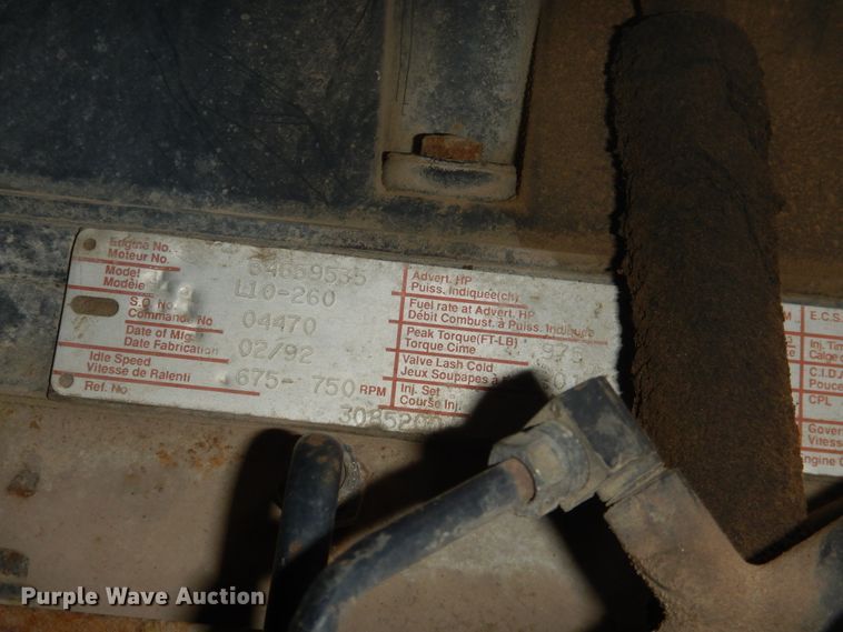 image for item DI5511 1992 White GMC WX Xpeditor  refuse truck