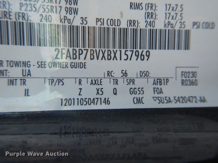 image for item DI5512 2011 Ford Crown Victoria Police Interceptor