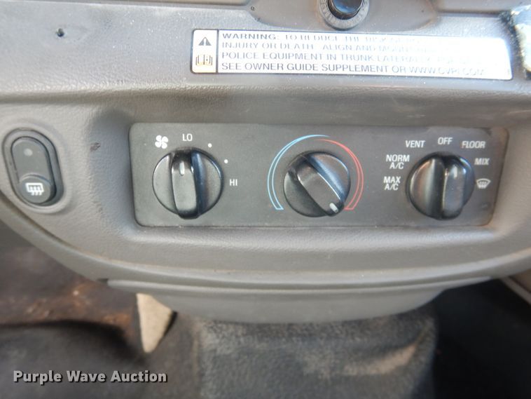 image for item DI5516 2011 Ford Crown Victoria Police Interceptor