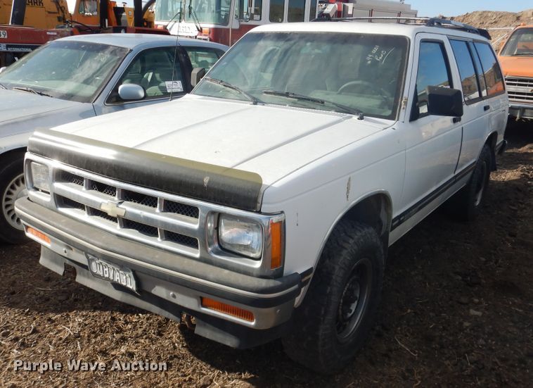 image for item DI5519 1993 Chevrolet S10 Blazer  SUV