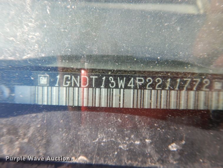 image for item DI5519 1993 Chevrolet S10 Blazer  SUV