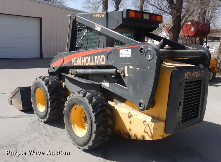 image for item DJ1111 New Holland LS190B  skid steer loader