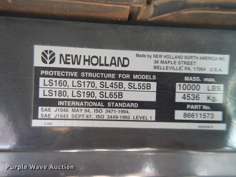 image for item DJ1111 New Holland LS190B  skid steer loader