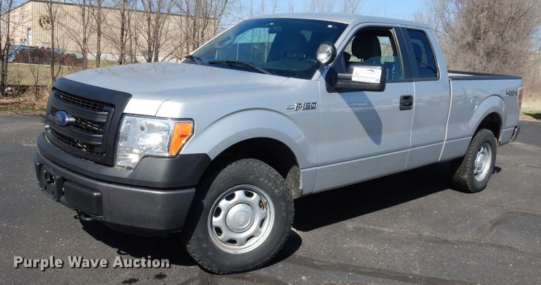 image for item DJ2975 2014 Ford F150  SuperCab pickup truck