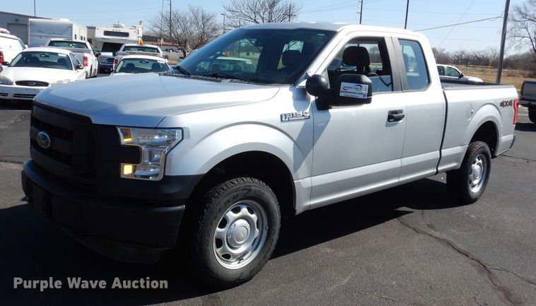 image for item DJ2977 2016 Ford F150  SuperCab pickup truck